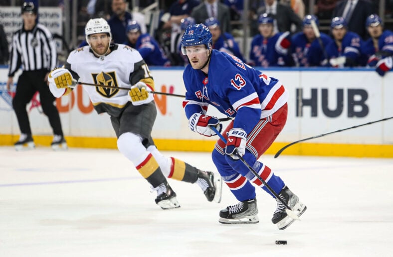 NHL: Vegas Golden Knights at New York Rangers