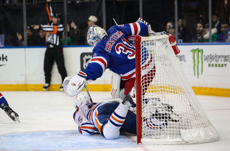 NHL: Edmonton Oilers at New York Rangers